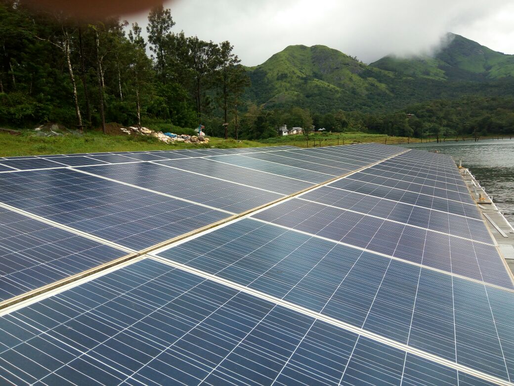 India launches its largest floating solar power plant in Kerala