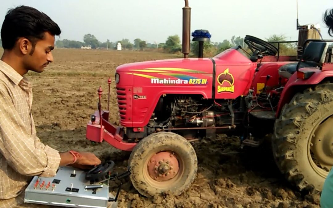 Indian innovator gifts father a driverless tractor: Green Agri Tech
