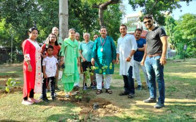 Greenubuntu organises plantation drive in Safdarjung Development Area, New Delhi