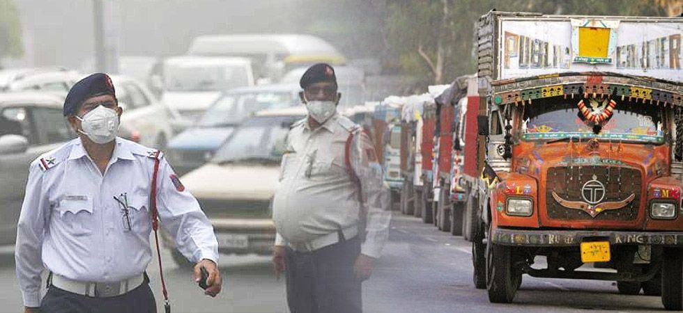 Diwali Air Pollution: Trucks banned from Entry into Delhi